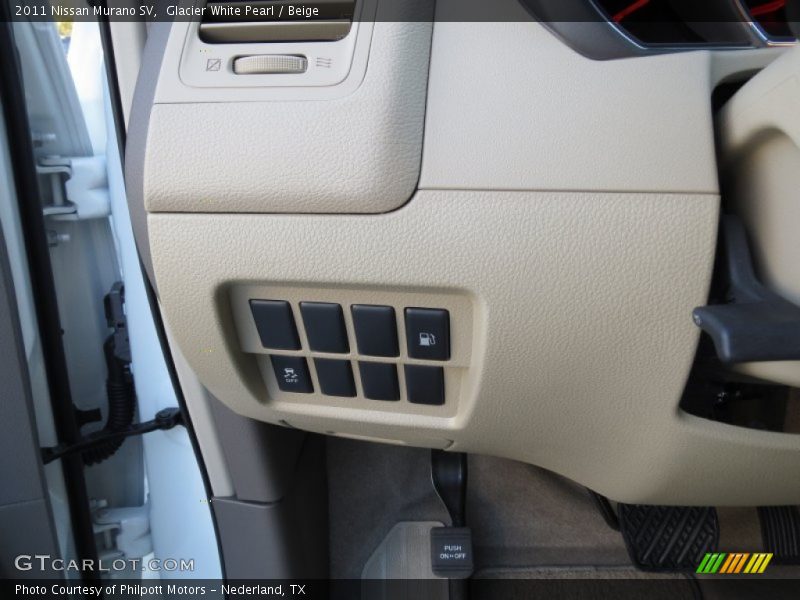 Glacier White Pearl / Beige 2011 Nissan Murano SV