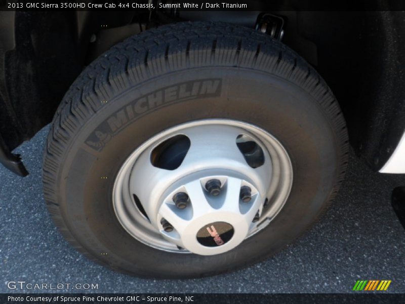  2013 Sierra 3500HD Crew Cab 4x4 Chassis Wheel