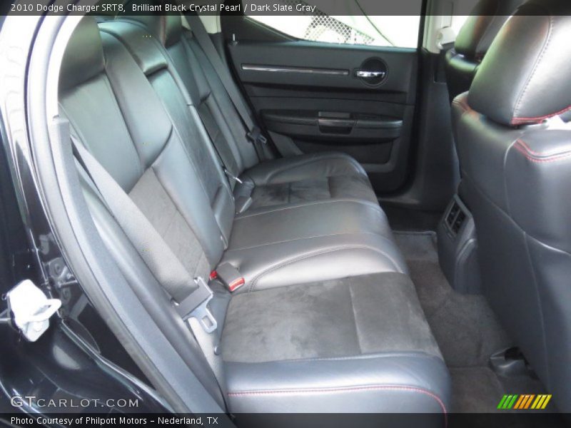 Rear Seat of 2010 Charger SRT8