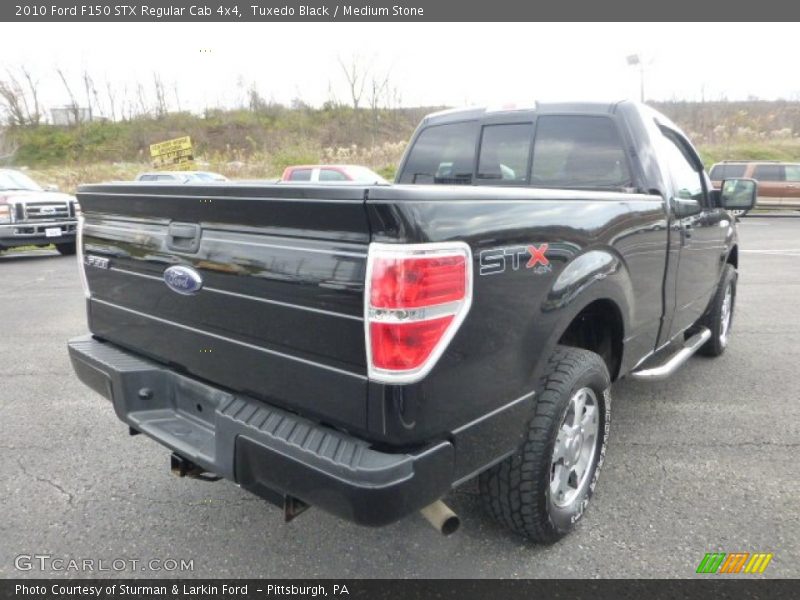  2010 F150 STX Regular Cab 4x4 Tuxedo Black