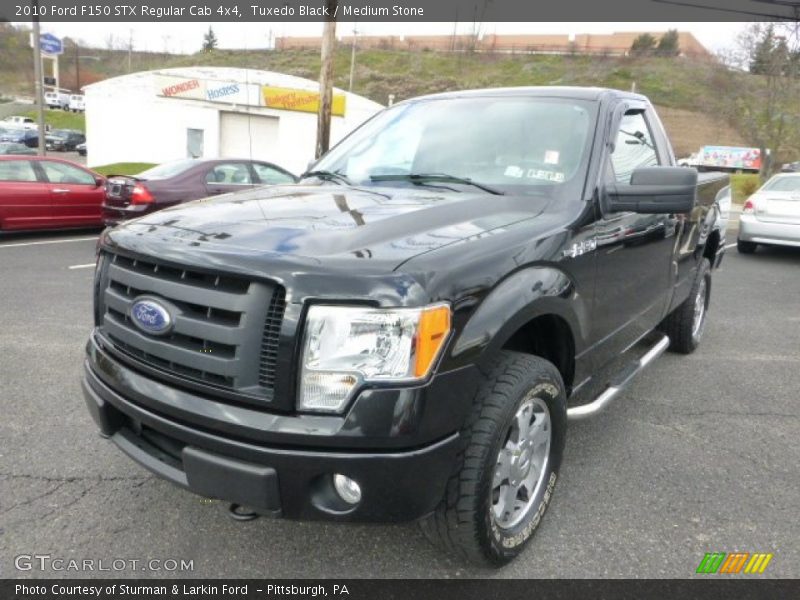 Front 3/4 View of 2010 F150 STX Regular Cab 4x4