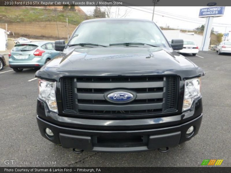 Tuxedo Black / Medium Stone 2010 Ford F150 STX Regular Cab 4x4