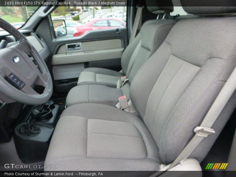 Front Seat of 2010 F150 STX Regular Cab 4x4