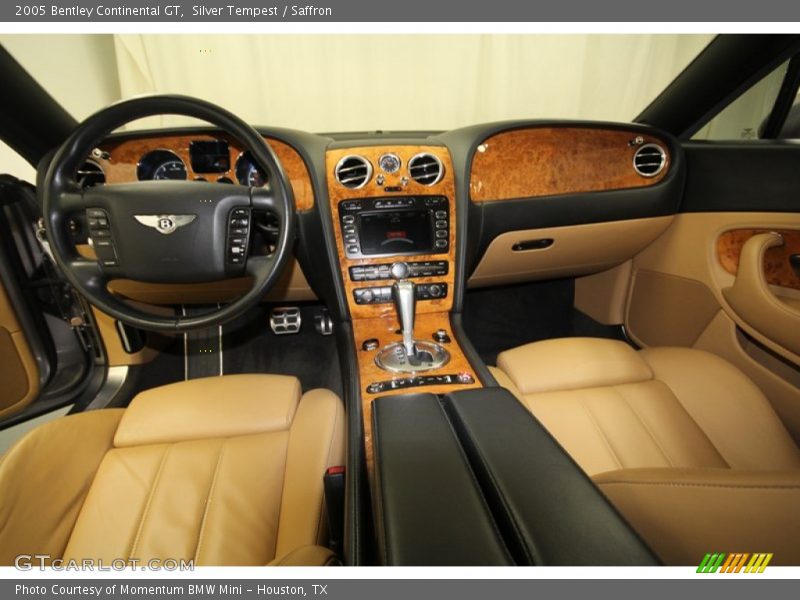 Silver Tempest / Saffron 2005 Bentley Continental GT