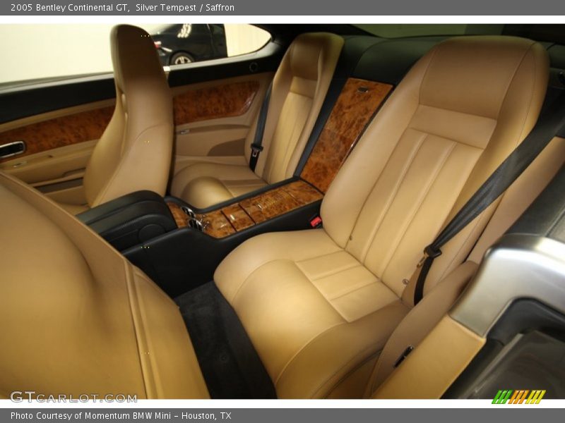 Silver Tempest / Saffron 2005 Bentley Continental GT