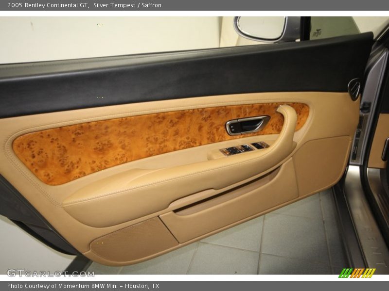 Silver Tempest / Saffron 2005 Bentley Continental GT