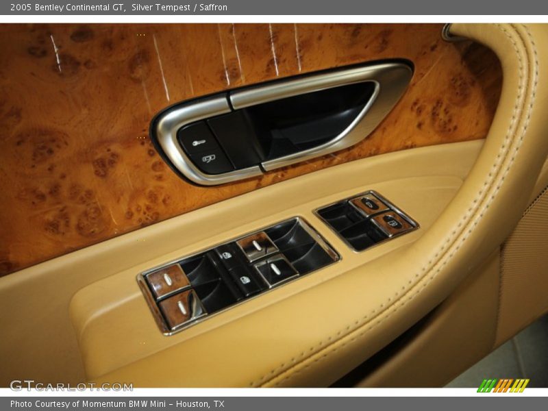 Silver Tempest / Saffron 2005 Bentley Continental GT