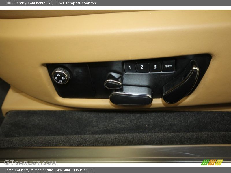 Silver Tempest / Saffron 2005 Bentley Continental GT