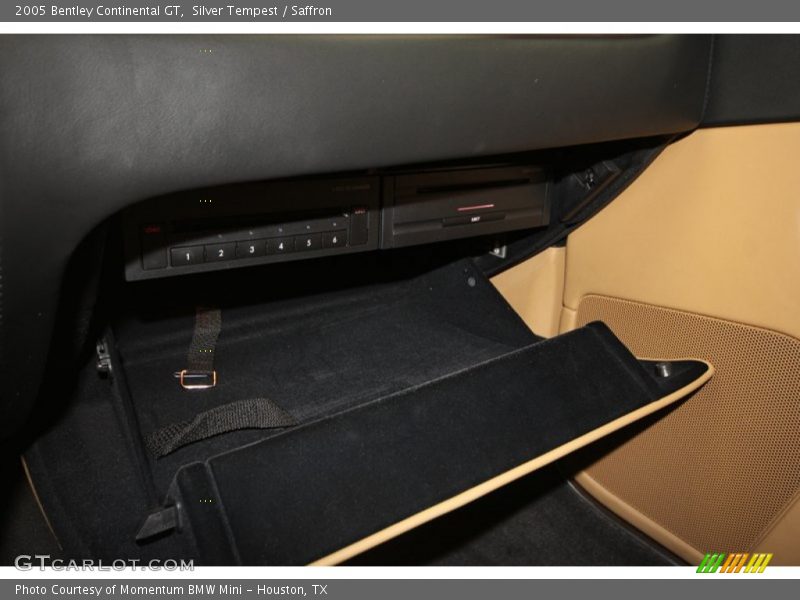Silver Tempest / Saffron 2005 Bentley Continental GT