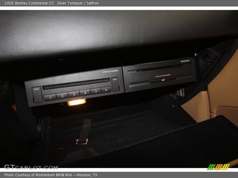 Silver Tempest / Saffron 2005 Bentley Continental GT