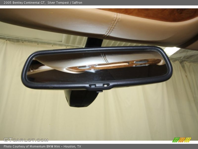 Silver Tempest / Saffron 2005 Bentley Continental GT