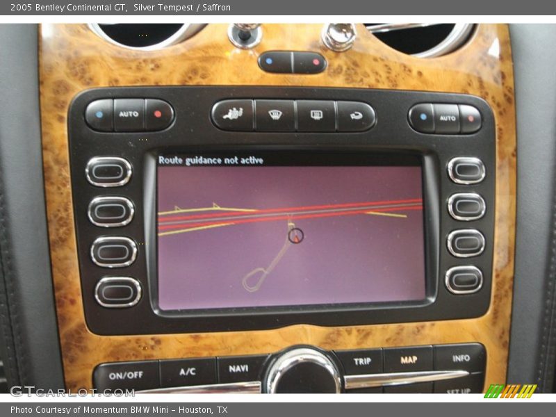 Silver Tempest / Saffron 2005 Bentley Continental GT