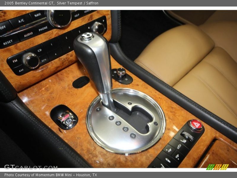 Silver Tempest / Saffron 2005 Bentley Continental GT