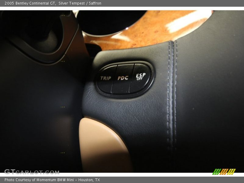 Silver Tempest / Saffron 2005 Bentley Continental GT