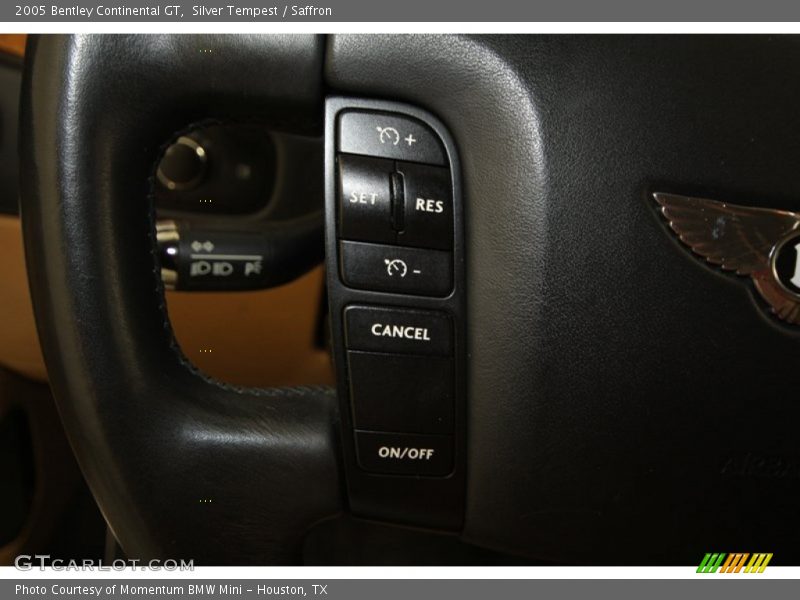 Silver Tempest / Saffron 2005 Bentley Continental GT