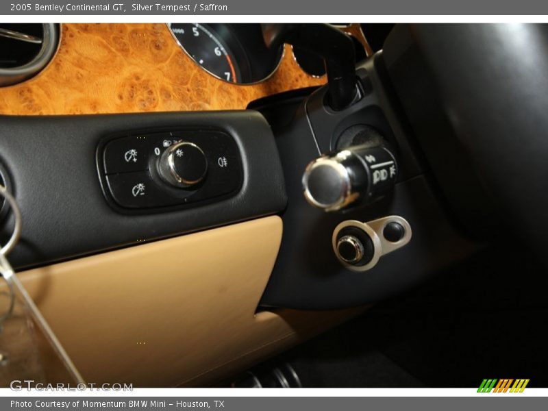 Silver Tempest / Saffron 2005 Bentley Continental GT