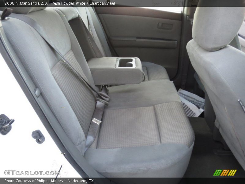 Fresh Powder White / Charcoal/Steel 2008 Nissan Sentra 2.0
