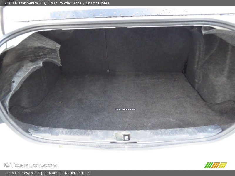 Fresh Powder White / Charcoal/Steel 2008 Nissan Sentra 2.0