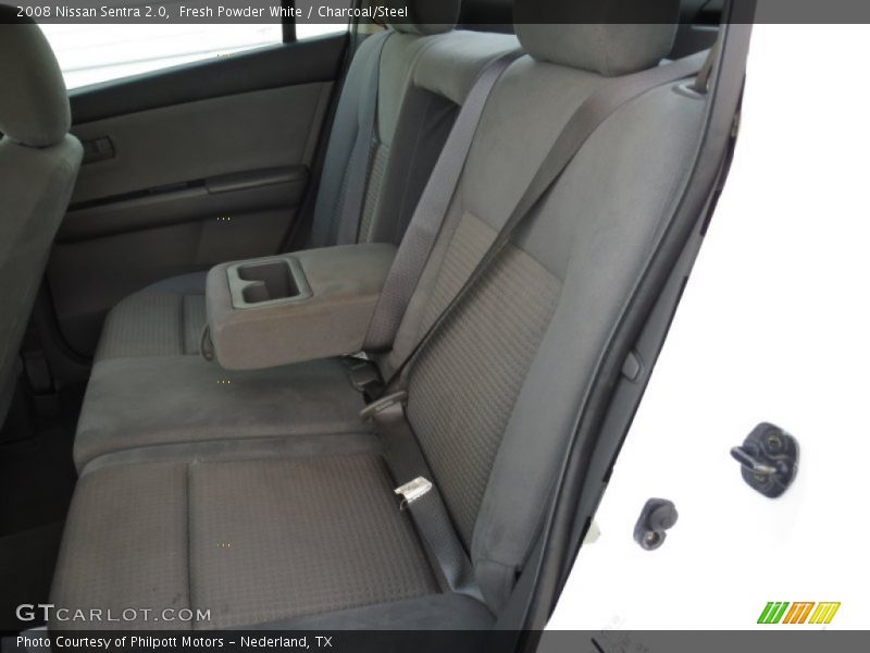 Fresh Powder White / Charcoal/Steel 2008 Nissan Sentra 2.0