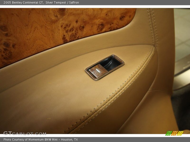 Silver Tempest / Saffron 2005 Bentley Continental GT