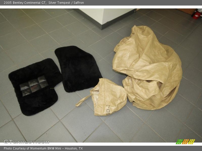 Silver Tempest / Saffron 2005 Bentley Continental GT