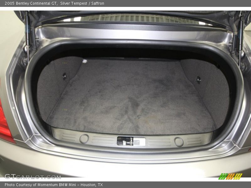 Silver Tempest / Saffron 2005 Bentley Continental GT