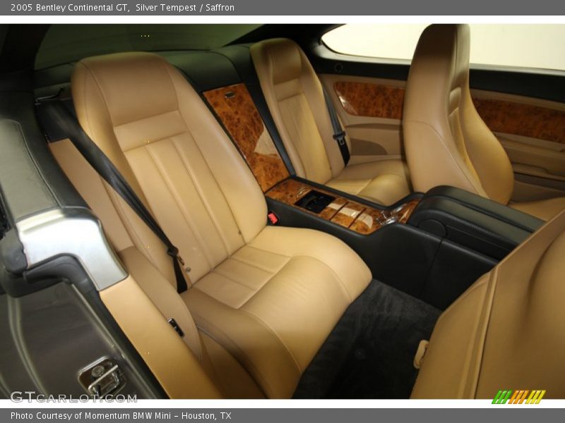 Silver Tempest / Saffron 2005 Bentley Continental GT