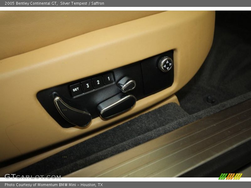 Silver Tempest / Saffron 2005 Bentley Continental GT