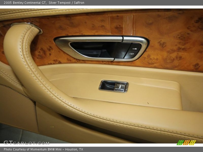 Silver Tempest / Saffron 2005 Bentley Continental GT