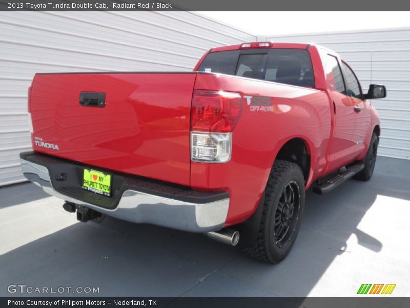 Radiant Red / Black 2013 Toyota Tundra Double Cab