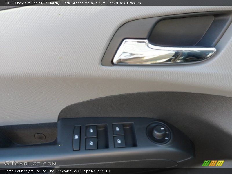 Black Granite Metallic / Jet Black/Dark Titanium 2013 Chevrolet Sonic LTZ Hatch