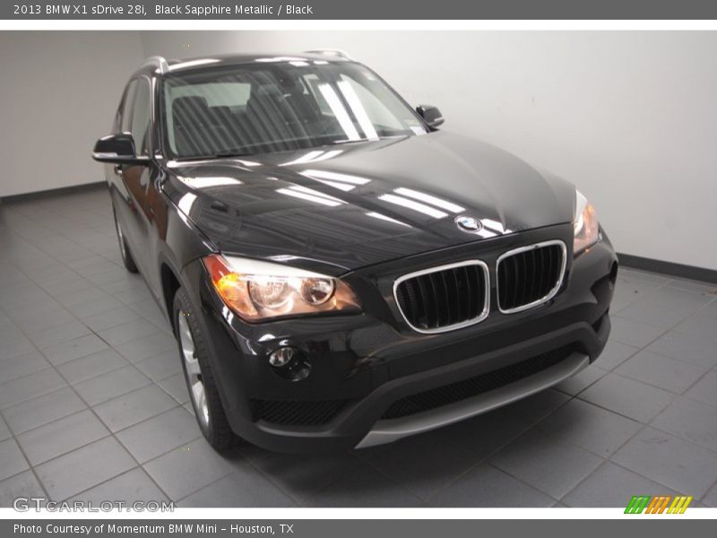 Black Sapphire Metallic / Black 2013 BMW X1 sDrive 28i