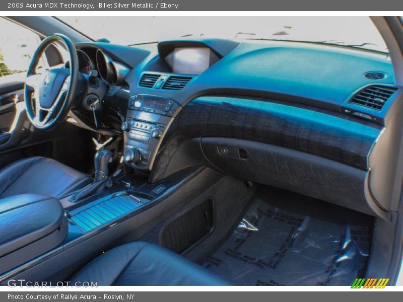 Billet Silver Metallic / Ebony 2009 Acura MDX Technology