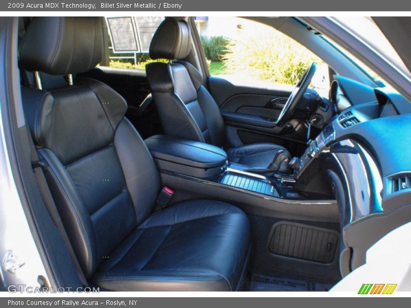 Billet Silver Metallic / Ebony 2009 Acura MDX Technology