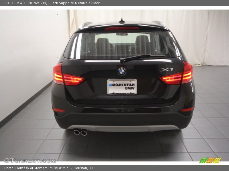 Black Sapphire Metallic / Black 2013 BMW X1 sDrive 28i