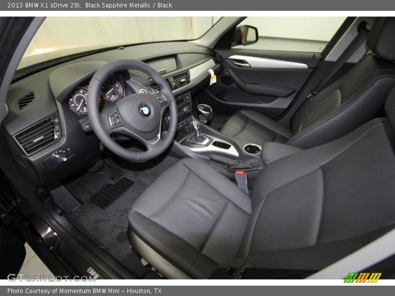 Black Sapphire Metallic / Black 2013 BMW X1 sDrive 28i