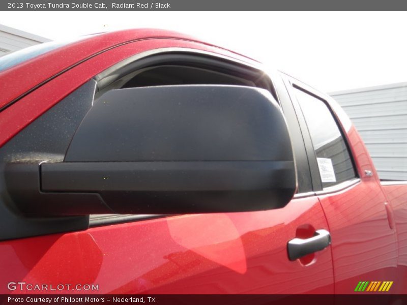 Radiant Red / Black 2013 Toyota Tundra Double Cab
