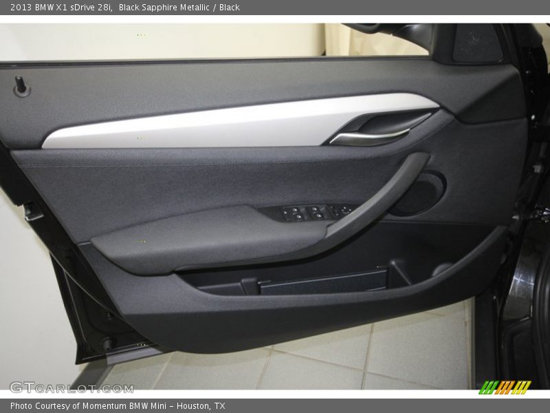 Black Sapphire Metallic / Black 2013 BMW X1 sDrive 28i