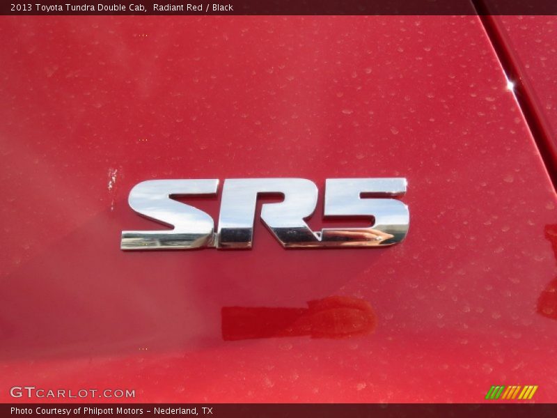 Radiant Red / Black 2013 Toyota Tundra Double Cab