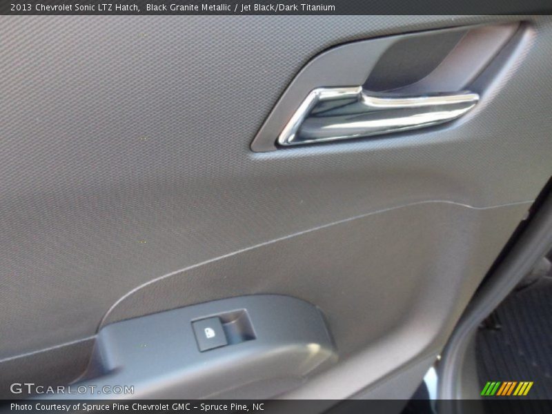 Black Granite Metallic / Jet Black/Dark Titanium 2013 Chevrolet Sonic LTZ Hatch