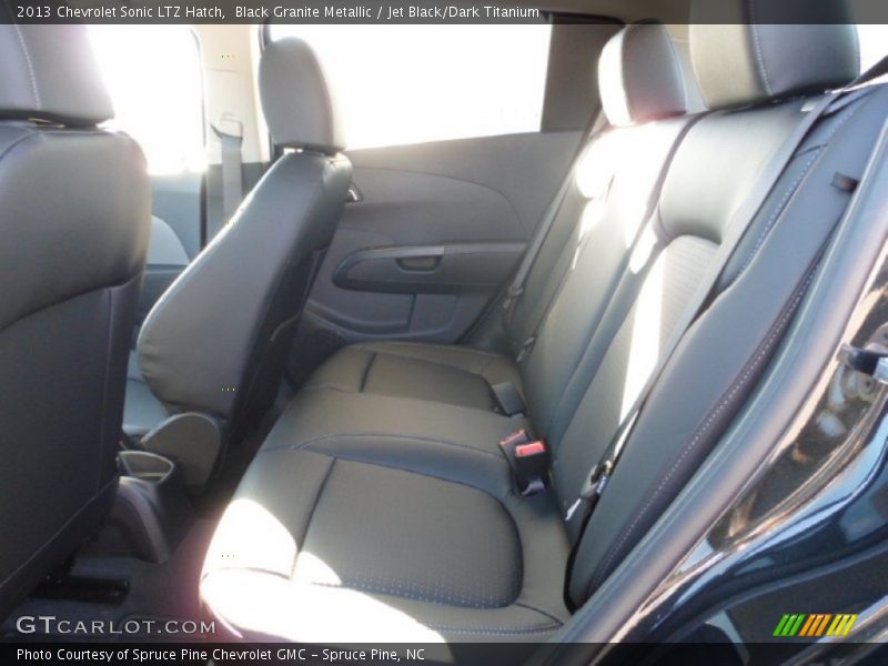 Black Granite Metallic / Jet Black/Dark Titanium 2013 Chevrolet Sonic LTZ Hatch