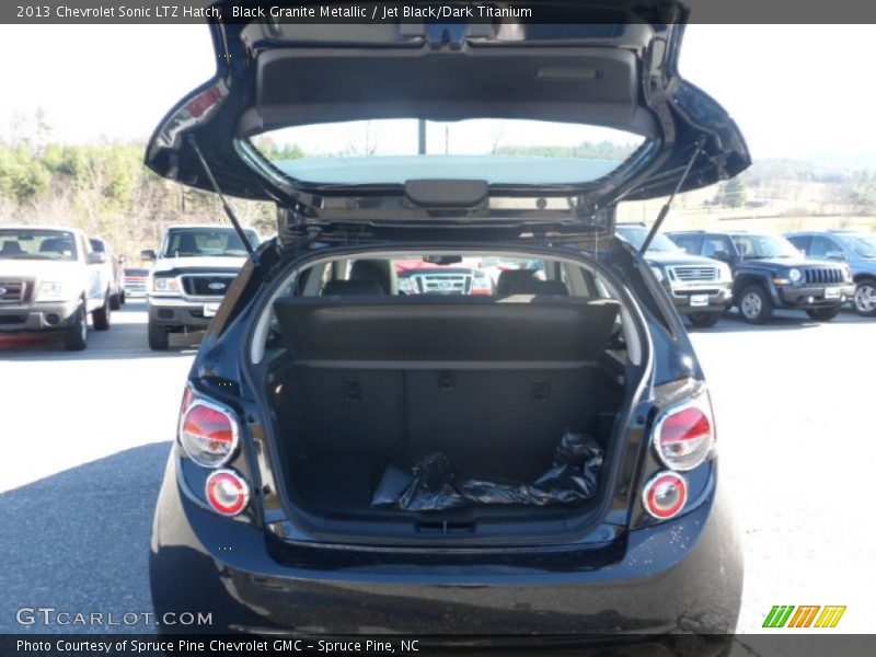 Black Granite Metallic / Jet Black/Dark Titanium 2013 Chevrolet Sonic LTZ Hatch