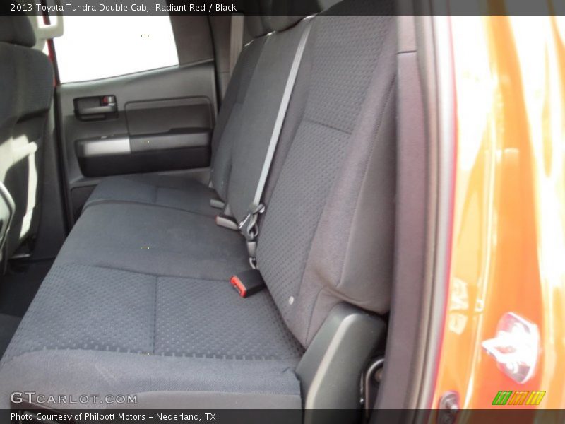 Radiant Red / Black 2013 Toyota Tundra Double Cab
