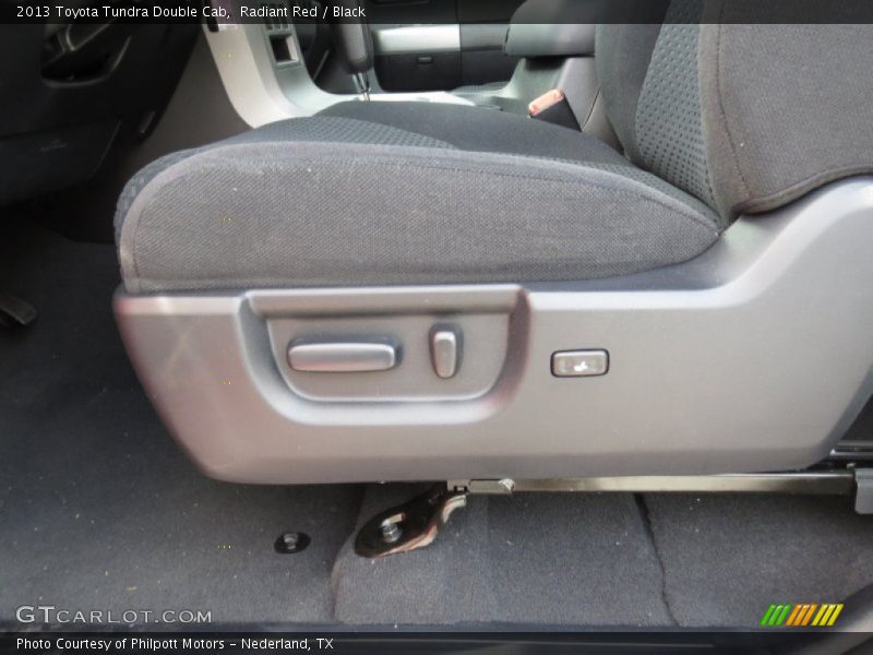 Radiant Red / Black 2013 Toyota Tundra Double Cab