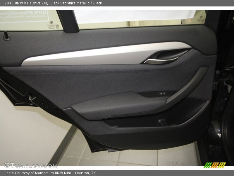 Black Sapphire Metallic / Black 2013 BMW X1 sDrive 28i
