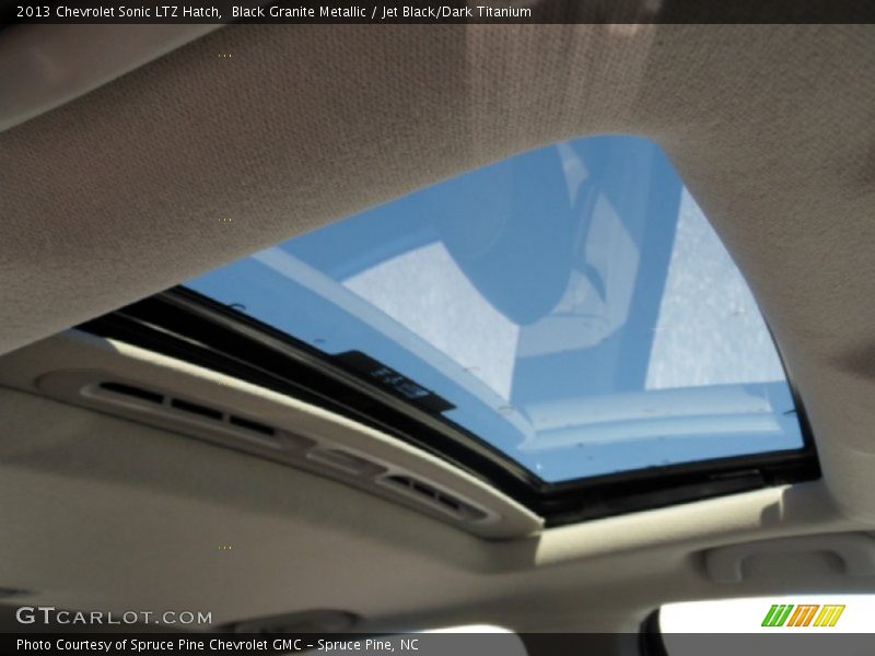 Sunroof of 2013 Sonic LTZ Hatch