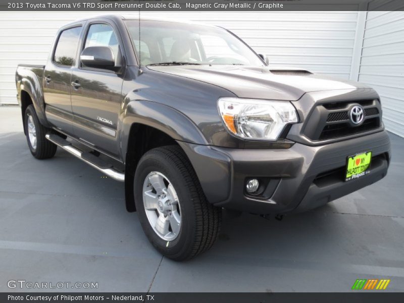 Magnetic Gray Metallic / Graphite 2013 Toyota Tacoma V6 TRD Sport Prerunner Double Cab