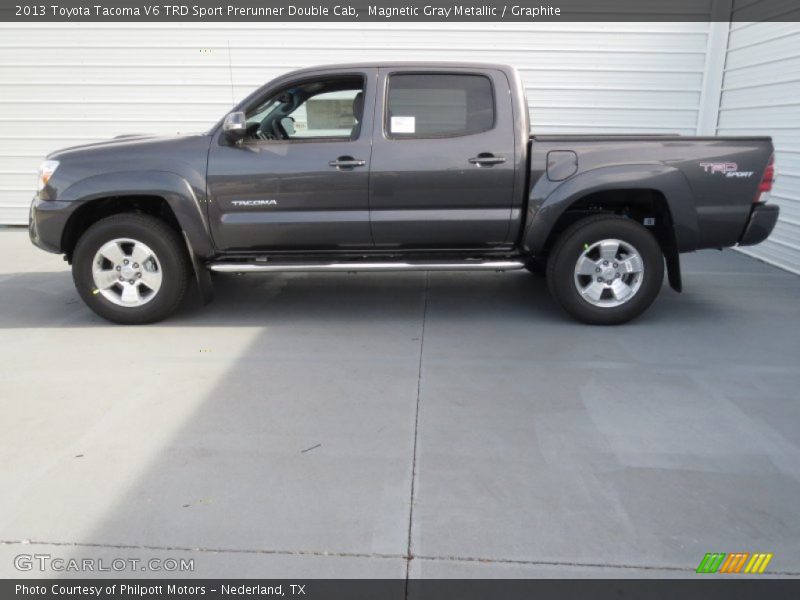 Magnetic Gray Metallic / Graphite 2013 Toyota Tacoma V6 TRD Sport Prerunner Double Cab