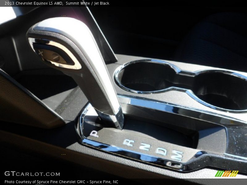 Summit White / Jet Black 2013 Chevrolet Equinox LS AWD