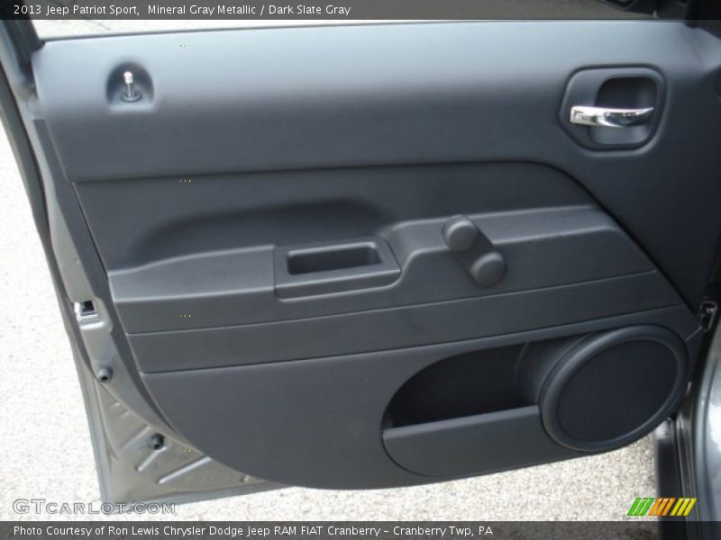 Mineral Gray Metallic / Dark Slate Gray 2013 Jeep Patriot Sport